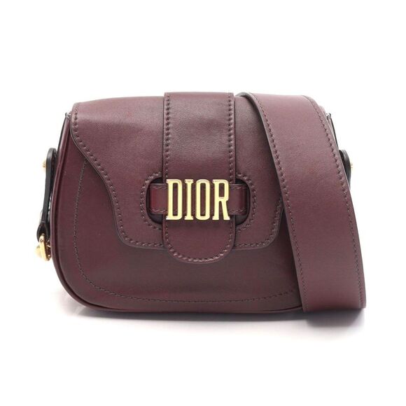 Dior D-Fence Leather Shoulder Bag - Picture 1 of 10